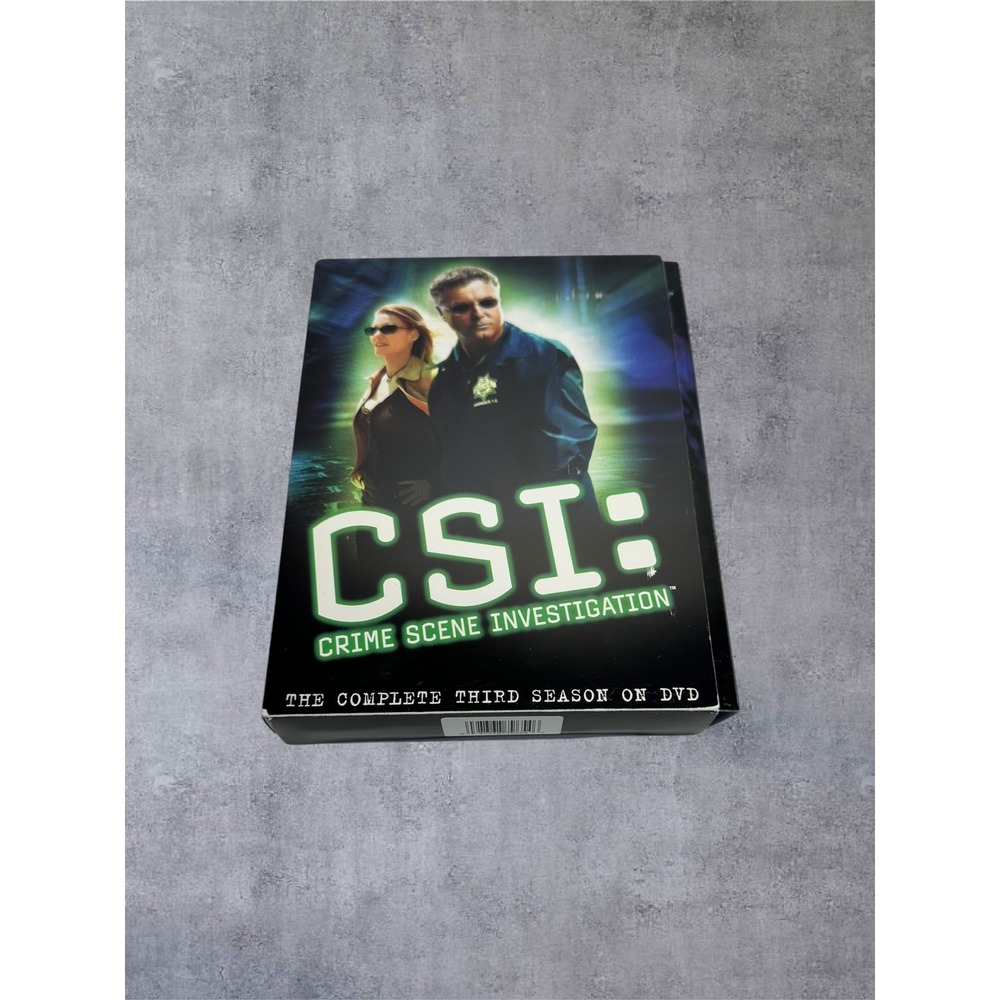 CSI Crime Scene Investigation Season 3 DVD Box Set Paramount 6-Disc